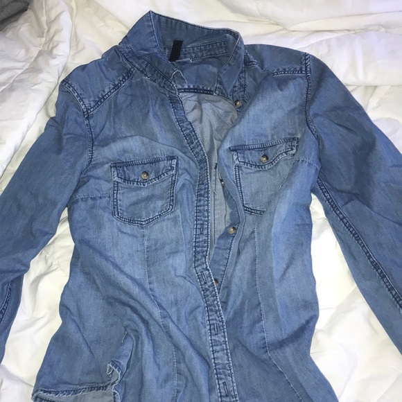 Divided Tops - Jean shirt